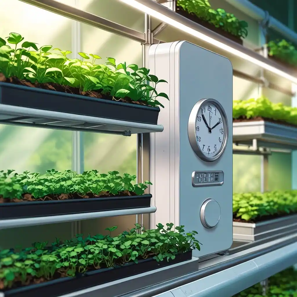 Fases de crecimiento en un cultivo hidropónico