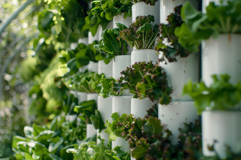 Sistema de NFT (Nutrient Film Technique)
